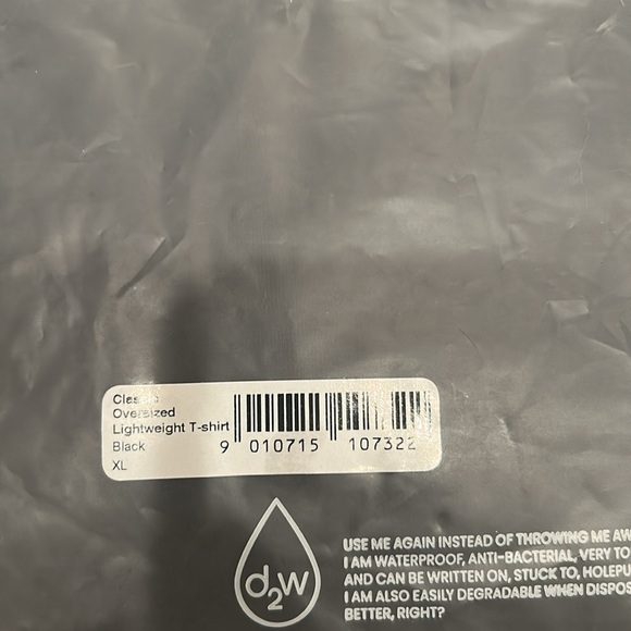 Oner Active CLASSIC OVERSIZED LIGHTWEIGHT T-SHIRT black XL - Picture 5 of 5
